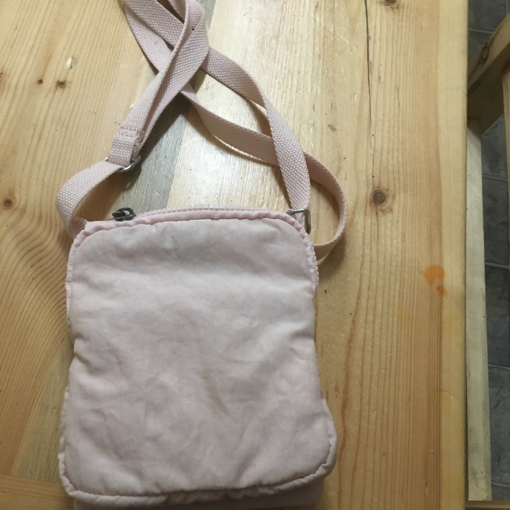 Kipling Light Pink Compact Crossbody Bag